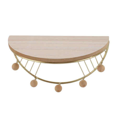 Modern Wall Shelves Fan Shaped Textured Exquisite Floating Shelves for Living Rooms Bedrooms Study Rooms Gold In Australia - Darrahopens