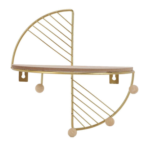 Wall Hanging Rack Iron Art Versatile Practical Wall Decoration Storage Rack for Home In Australia - Darrahopens