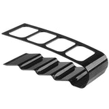 Remote Control Holder with 4 Compartments Plastic Easily Accessible TV Remote Caddy for Media Accessories Black In Australia - Darrahopens