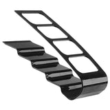Remote Control Holder with 4 Compartments Plastic Easily Accessible TV Remote Caddy for Media Accessories Black In Australia - Darrahopens