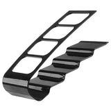 Remote Control Holder with 4 Compartments Plastic Easily Accessible TV Remote Caddy for Media Accessories Black In Australia - Darrahopens
