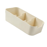 Plastic Drawer Organizers Trapezoid Stackable Tabletop Socks Underwear Organizer Storage Box for Closet