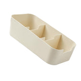 Plastic Drawer Organizers Trapezoid Stackable Tabletop Socks Underwear Organizer Storage Box for Closet