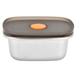 Lunch Box 304 Stainless Steel PP Food Grade Silicone Portable Food Container Storage Box for Picnic Camping Outdoor250ml In Australia - Darrahopens