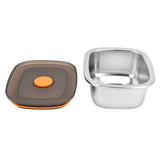 Lunch Box 304 Stainless Steel PP Food Grade Silicone Portable Food Container Storage Box for Picnic Camping Outdoor250ml In Australia - Darrahopens