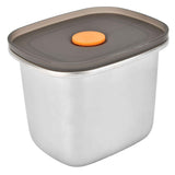 Lunch Box 304 Stainless Steel PP Food Grade Silicone Portable Food Container Storage Box for Picnic Camping Outdoor550ml In Australia - Darrahopens