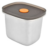 Lunch Box 304 Stainless Steel PP Food Grade Silicone Portable Food Container Storage Box for Picnic Camping Outdoor550ml