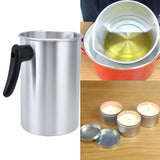 Candle Wax Melting Pot 3L Melting Wax Cup Candle Making Pouring Pot for Home DIY Chandlery Supplies