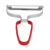Vegetable Peeler Multifunctional Manual Fruit Cucumber Peeling Tool for Cabbage CarrotRed
