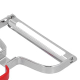 Vegetable Peeler Multifunctional Manual Fruit Cucumber Peeling Tool for Cabbage CarrotRed