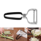 Vegetable Peeler Multifunctional Manual Fruit Cucumber Peeling Tool for Cabbage CarrotBlack