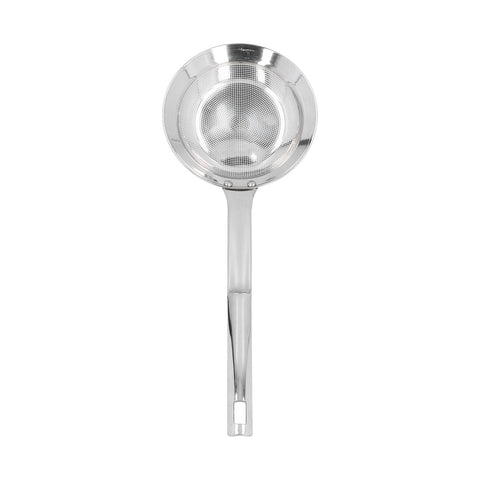 Skimmer Spoon 304 Stainless Steel Fine Mesh Residue Oil Food Strainer Kitchen Tool
