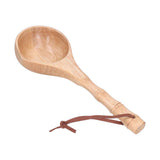 Wooden Spoon Long Handle Durable Soup Porridge Scoop Tableware Kitchen Cooking ToolLight Color In Australia - Darrahopens