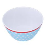 500ml Salad Bowl Thickened Snack Dessert Cake Fruit Bowl for Baking Table DecorationLight Blue Dot In Australia - Darrahopens