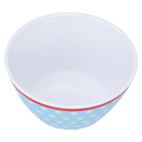 500ml Salad Bowl Thickened Snack Dessert Cake Fruit Bowl for Baking Table DecorationLight Blue Dot In Australia - Darrahopens