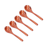 5pcs Wood Spoons Long Handle Wooden Ladle for Mixing Stirring Cooking Utensil ToolDark Color In Australia - Darrahopens