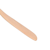 10pcs Wooden Dinner Knife Cheese Spreader Cake Knife Reusable Dinnerware Kitchen Gadgets for Home Kitchen Picnic RestaurantLight Color