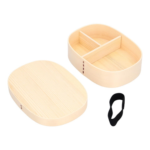 1200ml Food Container Wooden Bento Lunch Box Kids Lunch Containers for Office Camping Picnics Travel