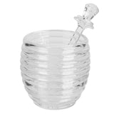 Transparent Honey Dispenser with Lid Spoon Large Capacity Honey Container for Storing Honey In Australia - Darrahopens