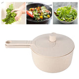 Salad Spinner Fruit Vegetable Dryer Strainer Sifter Manual Vegetables Rice Washing Tool for Kitchen SuppliesBeige