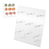 Acrylic Donut Display Stand Clear Rack Holder for Wedding Birthday Party Decoration