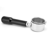 Coffee Bottomless Portafilter Stainless Steel Filter Holder Basket Replacement Tool Coffee Machine Accessory54mm Black
