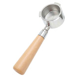 3 Ear Coffee Bottomless Portafilter Coffee Machine Handle Filter Holder for Delonghi Machine CoffeewareBeech Handle 54mm In Australia - Darrahopens