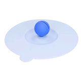 Dustproof Mug Covers Cartoon Silicone Cup Lid for Beverage Cup Sealing AccessoriesLight Blue In Australia - Darrahopens