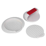 Non Stick Burger Pressing Mold DIY Hamburger Patty Maker Rice Ball Mold for Kitchen Use In Australia - Darrahopens