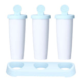 2Pcs 3 Grids Ice Cream Mold DIY Dessert Ice Cube Maker Mold for Summer Kitchen Home In Australia - Darrahopens