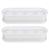 2Pcs 4 Grids Food Grade Ice Cubes Mold Whiskey Ice Ball Making Mold Tray for Home Bar In Australia - Darrahopens