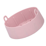 Reusable Silicone Pot Replacement Kitchen Electric Fryer Basket Tray Baking Accessory 20℃220℃(16cm Pink ) In Australia - Darrahopens
