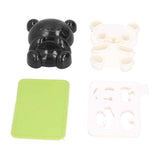Panda Rice Ball Mold Food Grade Silicone Cute DIY Cookies Onigiri Mold for Kitchen Restaurants In Australia - Darrahopens