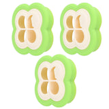 3Set Sandwich Cutter 4 Leaf Shaped Bread Mold Sushi Making Tool for Home Kitchen