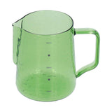 500ml Milk Frothing Pitcher Multipurpose Borosilicate Glass Milk Jug for Coffee Milk BeverageGreen In Australia - Darrahopens