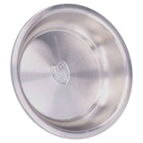 Stainless Steel Plate 304 Food Grade Material Stainless Steel Rounded Deepen Dish for Eating22cm/8.7in In Australia - Darrahopens