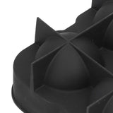 4 Grids Ice Ball Mold Reusable Food Grade Silicone Ice Ball Maker Tray Home Kitchen Utensils Black