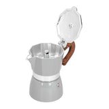 150ML Practical Aluminum Coffee Maker Octagonal Moka Coffee Pot for Home Office Kitchen ApplianceSilver In Australia - Darrahopens