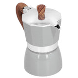 150ML Practical Aluminum Coffee Maker Octagonal Moka Coffee Pot for Home Office Kitchen ApplianceSilver