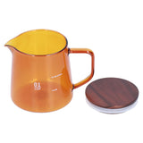 Tea Cup Borosilicate Glass 300ml 11.9oz Heat Resistant Household Coffee Mug Water Container with LidBrown In Australia - Darrahopens