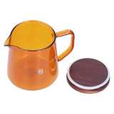 Tea Cup Borosilicate Glass 300ml 11.9oz Heat Resistant Household Coffee Mug Water Container with LidBrown In Australia - Darrahopens