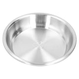 Deep Plate Stainless Steel Heavy Duty Salad Soup Serving Dish Tableware for Home Kitchen24cm In Australia - Darrahopens