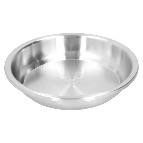 Deep Plate Stainless Steel Heavy Duty Salad Soup Serving Dish Tableware for Home Kitchen28cm In Australia - Darrahopens