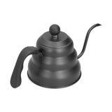 PTFE Stainless Steel Tea Pot Coffee Kettle Gooseneck Spout Pour Over Coffee Maker Drip Kettle Black1.2L In Australia - Darrahopens
