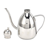 Stainless Steel Oil Can Portable High Water Tightness Stainless Steel Oil Can for Kitchen0.25L