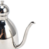 Stainless Steel Oil Can Portable High Water Tightness Stainless Steel Oil Can for Kitchen0.25L