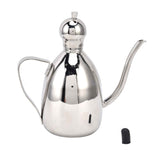 Stainless Steel Oil Can Portable High Water Tightness Stainless Steel Oil Can for Kitchen0.5L In Australia - Darrahopens