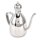 Stainless Steel Oil Can Portable High Water Tightness Stainless Steel Oil Can for Kitchen1L