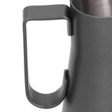 Stainless Steel Frothing Cup Coffee Frothing Pitcher Milk Frothing Jug with Long Diversion Mouth600ml