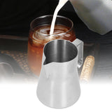 Stainless Steel Milk Frothing Pitcher Comfortable Unique Beautiful Fancy Coffee Cup Garland Pot600ml Stainless Steel